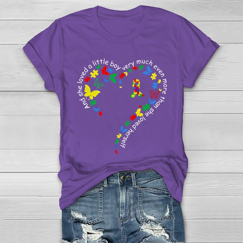 And She Loved A Lilltle Boy  Very Much Even More Than She Loved Herself Healthwear T-shirt