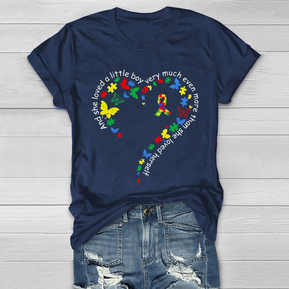 And She Loved A Lilltle Boy  Very Much Even More Than She Loved Herself Healthwear T-shirt