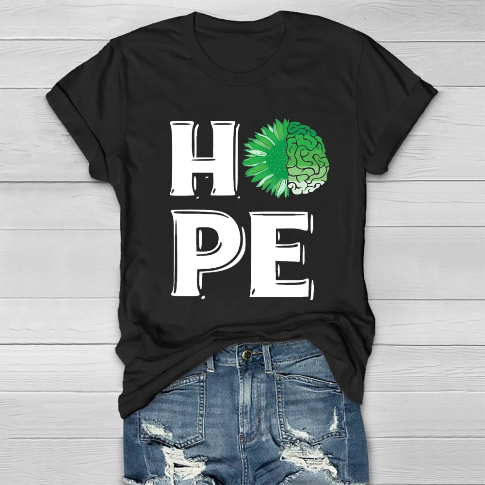 Hope Brain Healthwear T-shirt