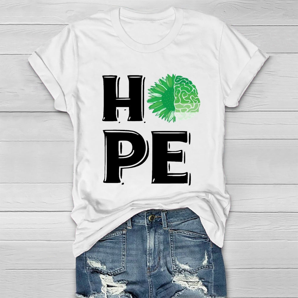 Hope Brain Healthwear T-shirt