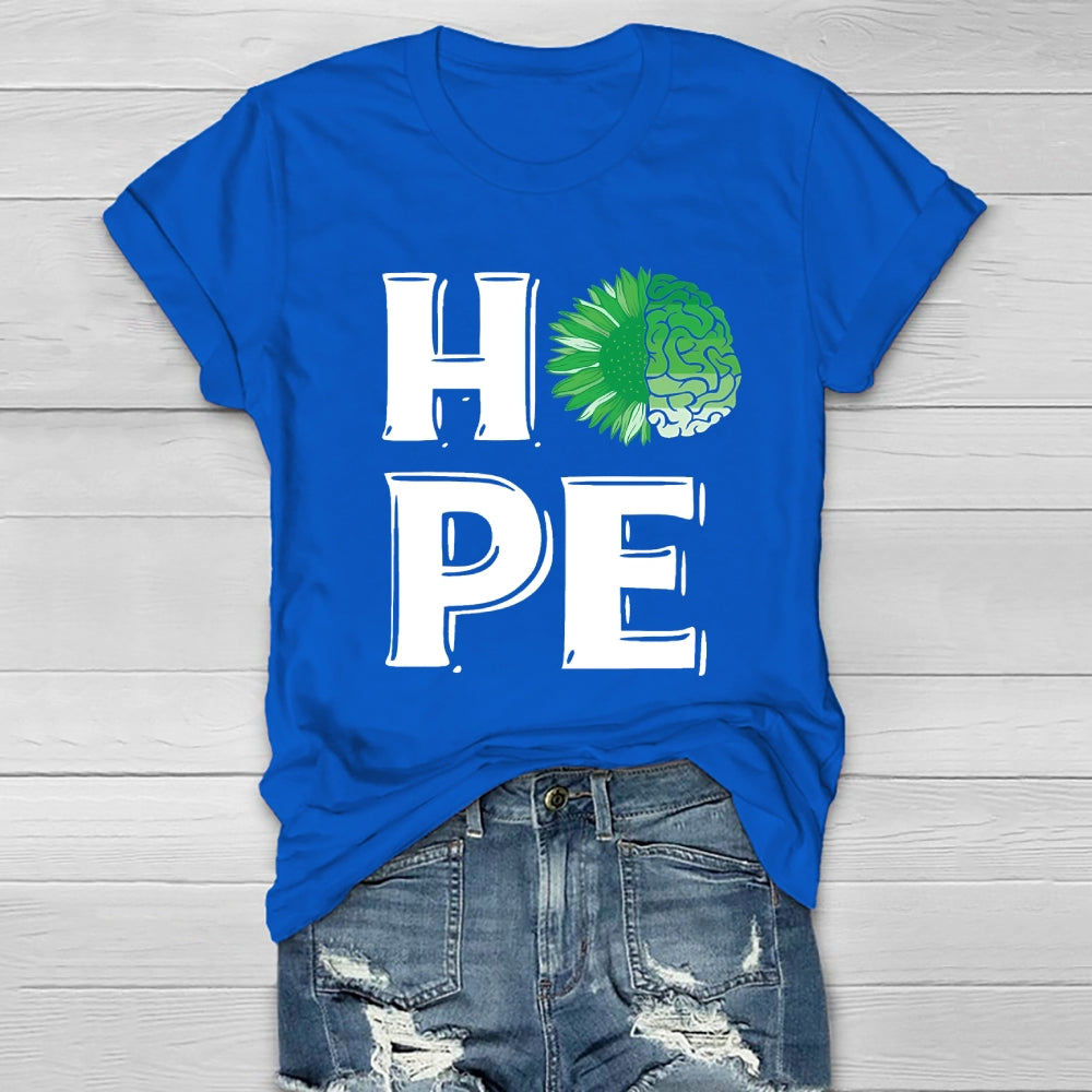 Hope Brain Healthwear T-shirt