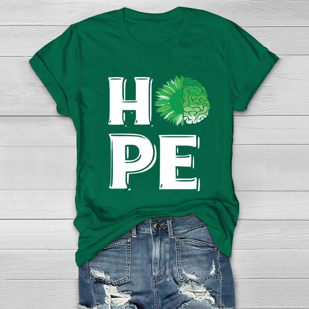 Hope Brain Healthwear T-shirt