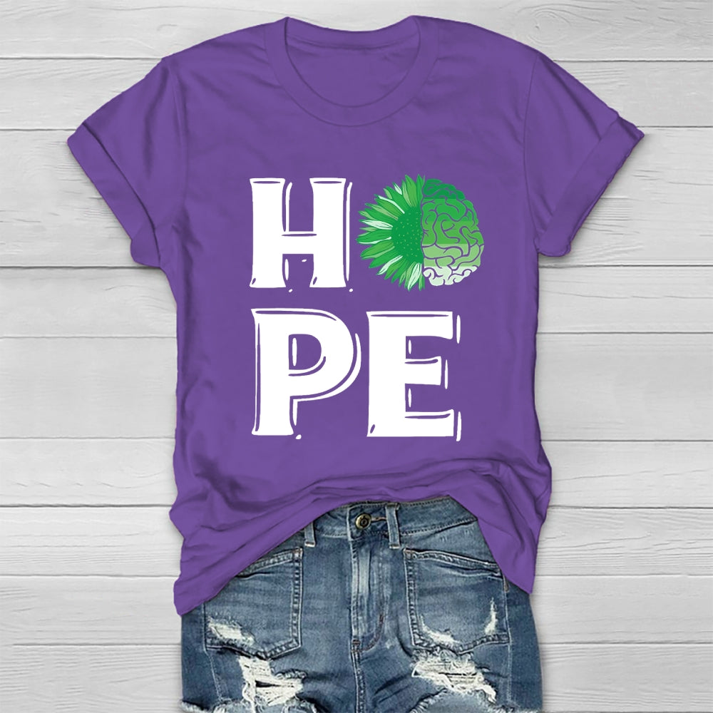 Hope Brain Healthwear T-shirt