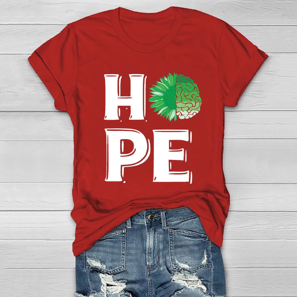 Hope Brain Healthwear T-shirt