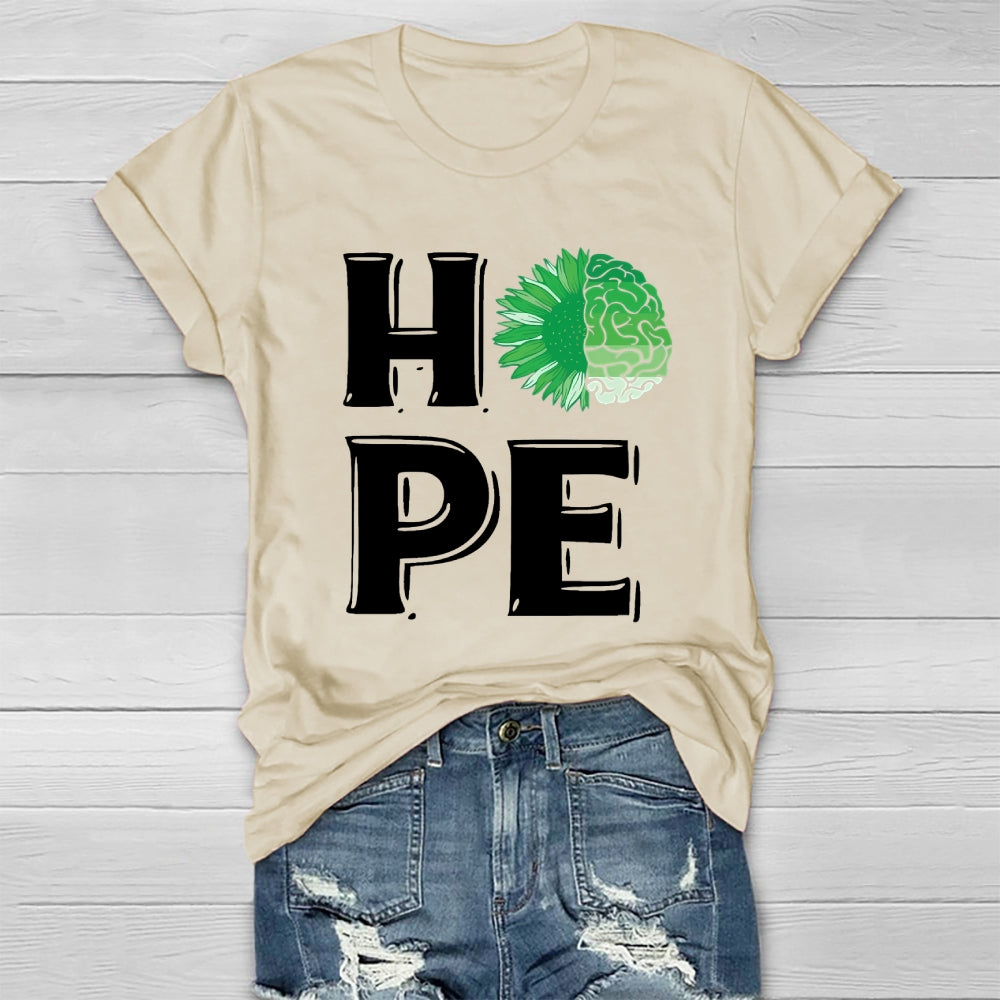 Hope Brain Healthwear T-shirt