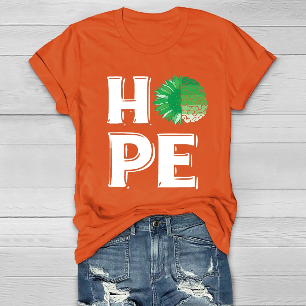 Hope Brain Healthwear T-shirt