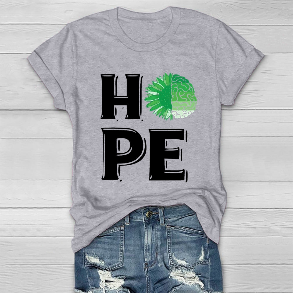 Hope Brain Healthwear T-shirt