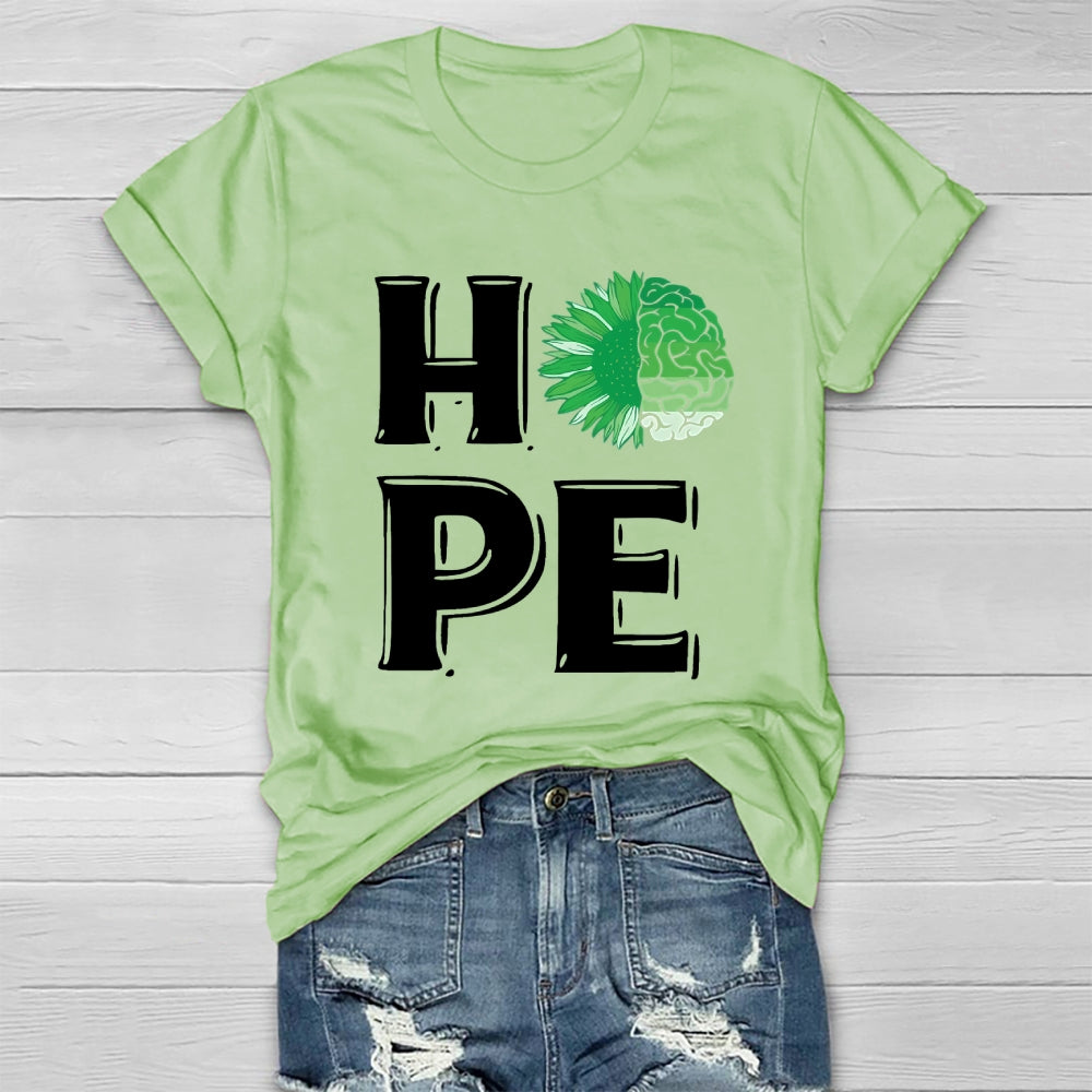 Hope Brain Healthwear T-shirt