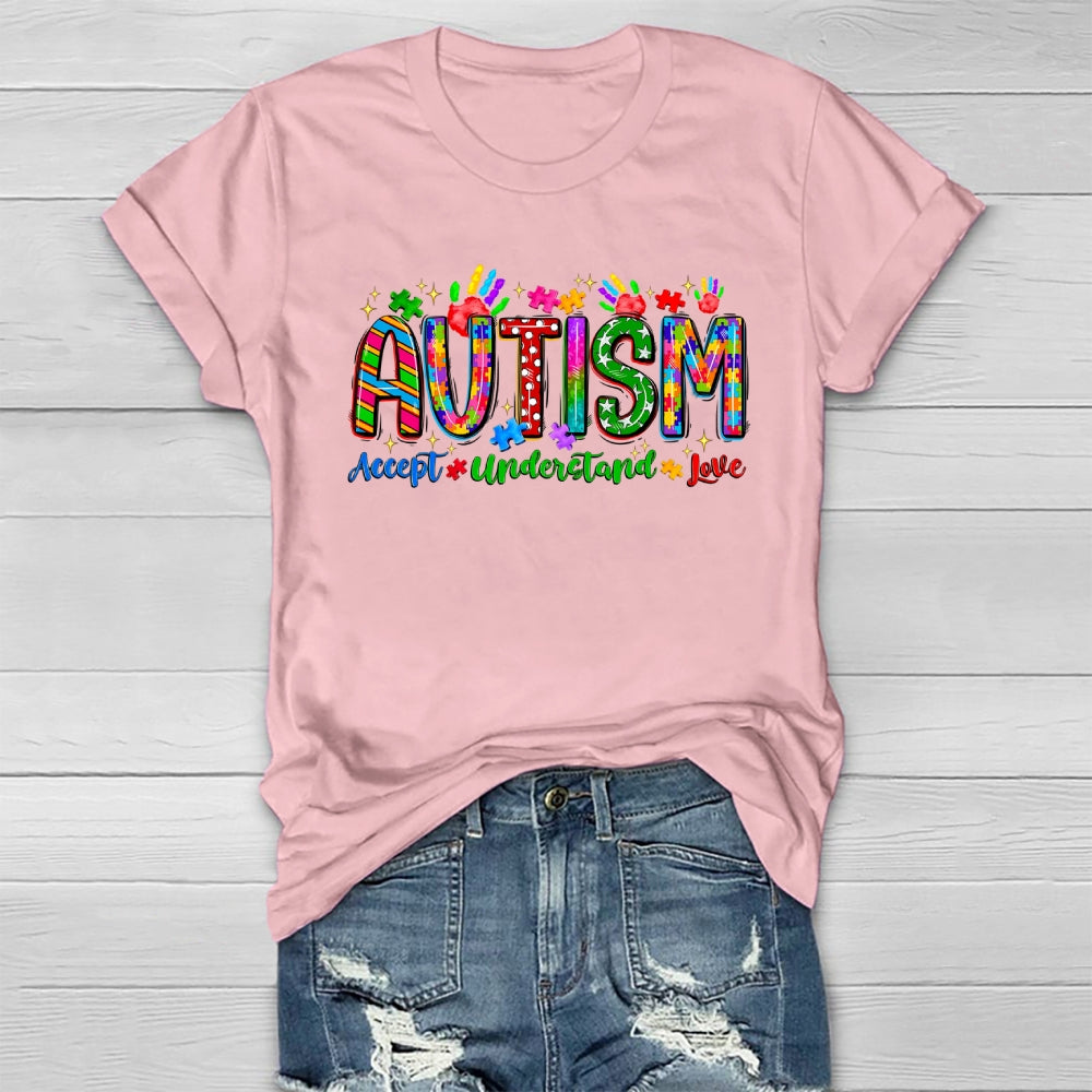 Autism Awareness Accept Understand Love Healthwear T-shirt
