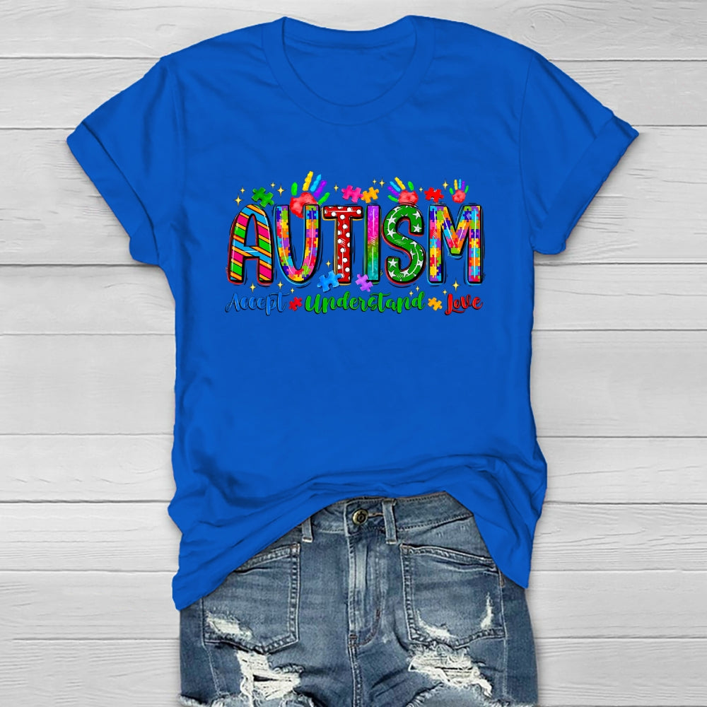 Autism Awareness Accept Understand Love Healthwear T-shirt