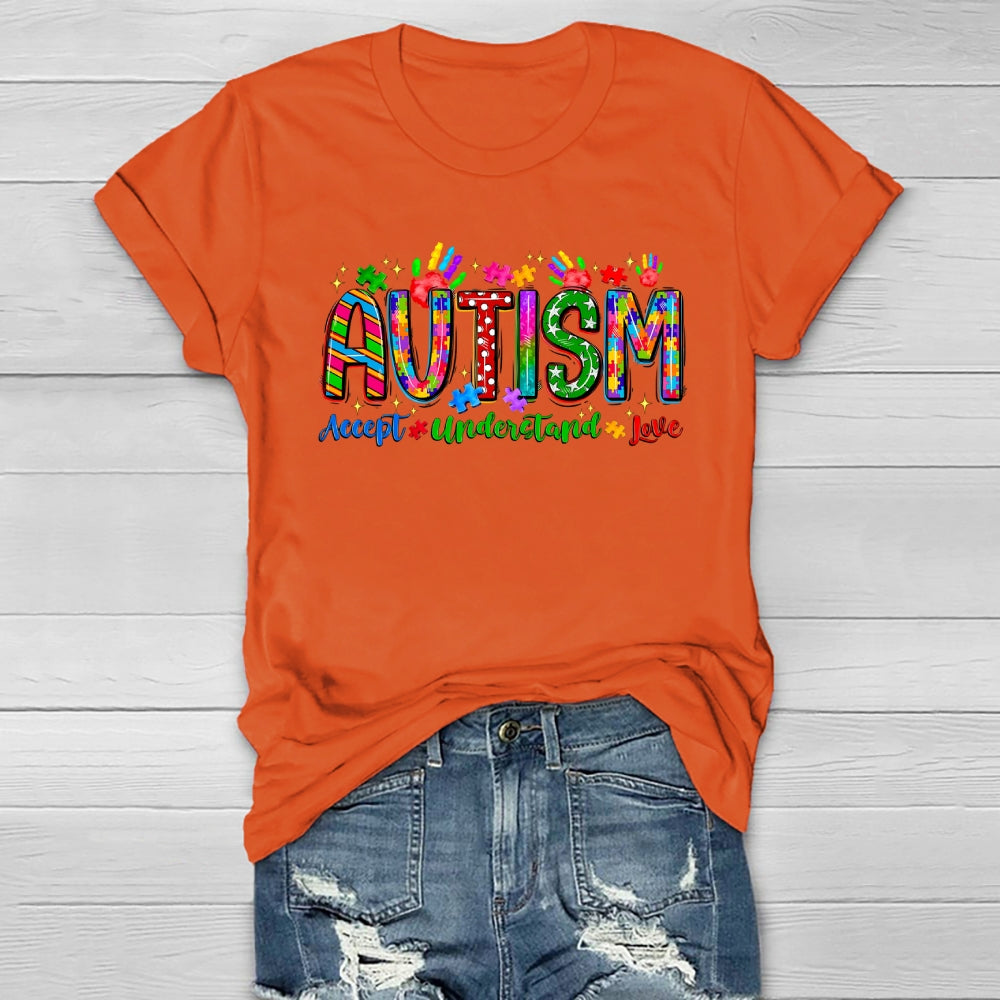 Autism Awareness Accept Understand Love Healthwear T-shirt