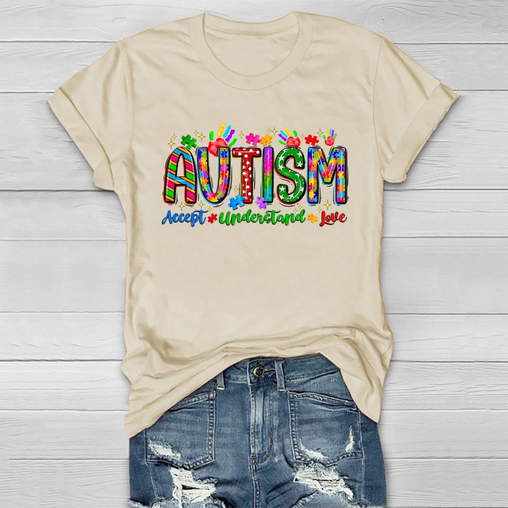 Autism Awareness Accept Understand Love Healthwear T-shirt