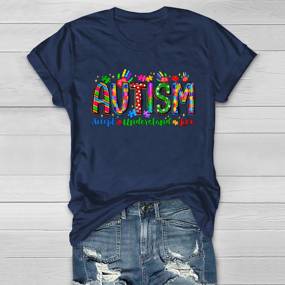 Autism Awareness Accept Understand Love Healthwear T-shirt