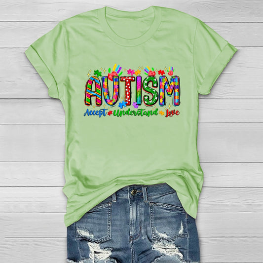 Autism Awareness Accept Understand Love Healthwear T-shirt