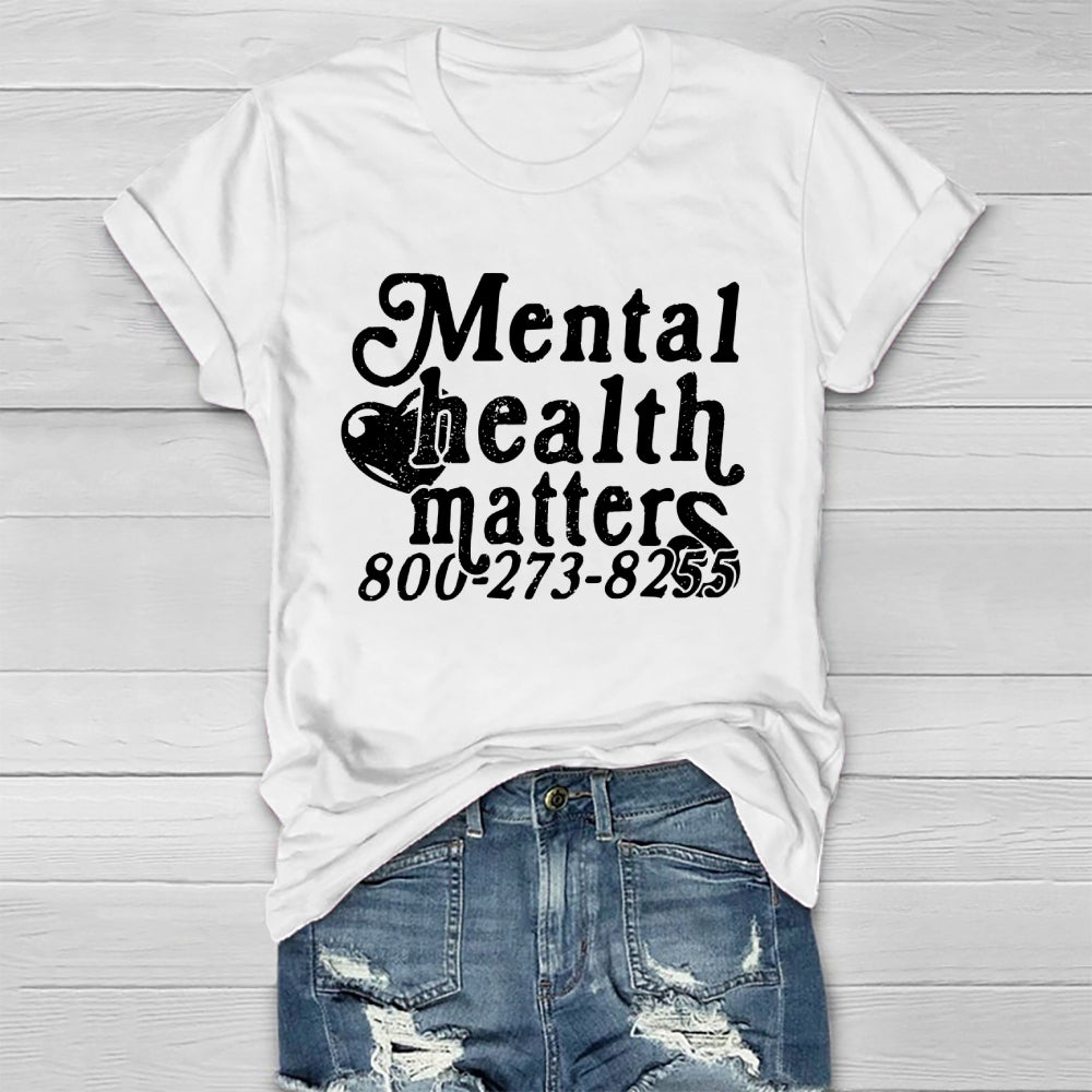 Mental Health Matters Healthwear T-shirt