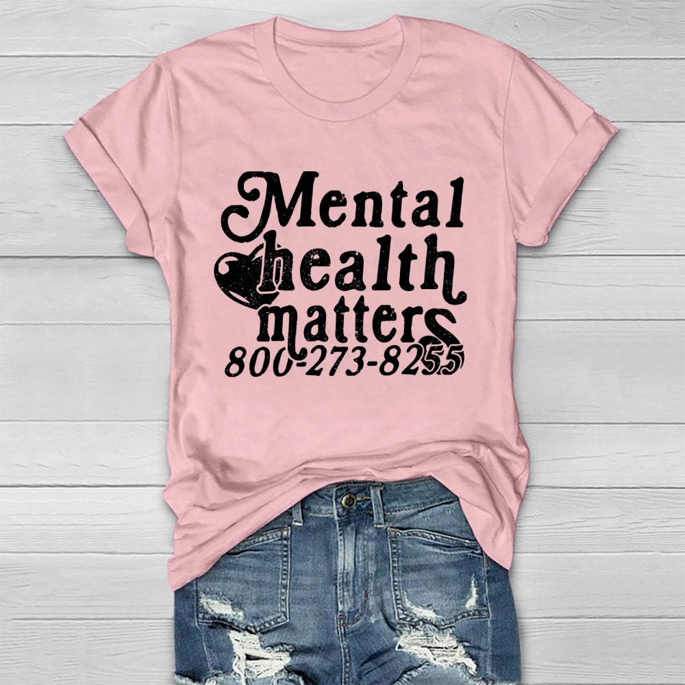 Mental Health Matters Healthwear T-shirt