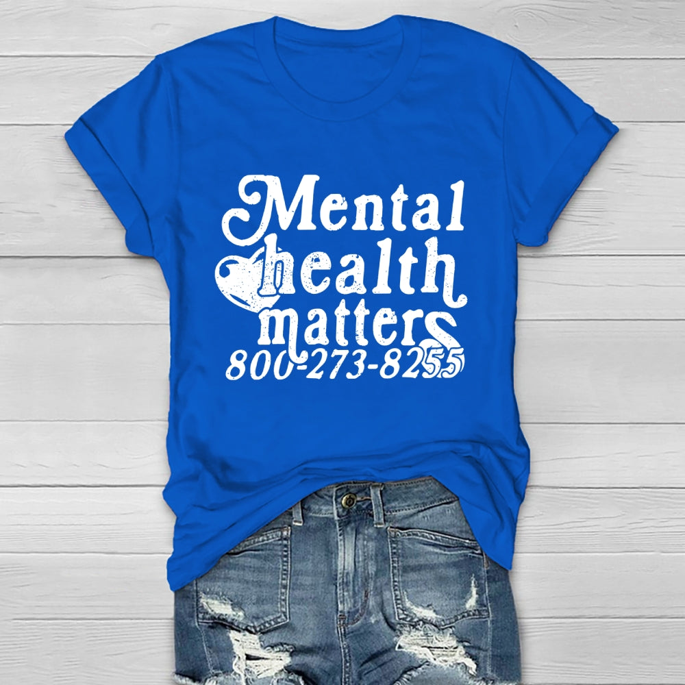 Mental Health Matters Healthwear T-shirt