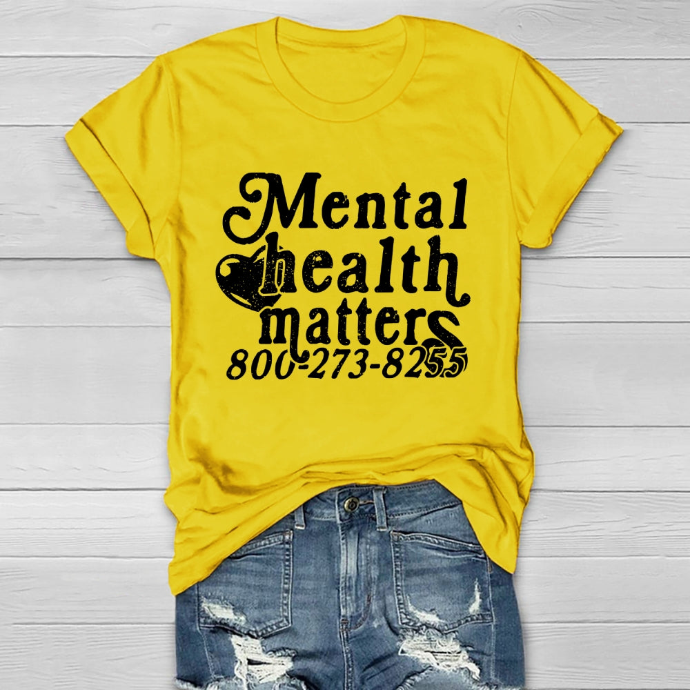 Mental Health Matters Healthwear T-shirt