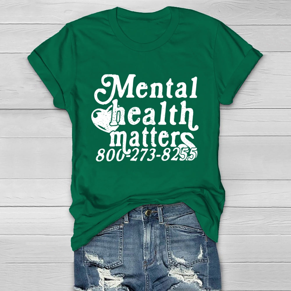Mental Health Matters Healthwear T-shirt
