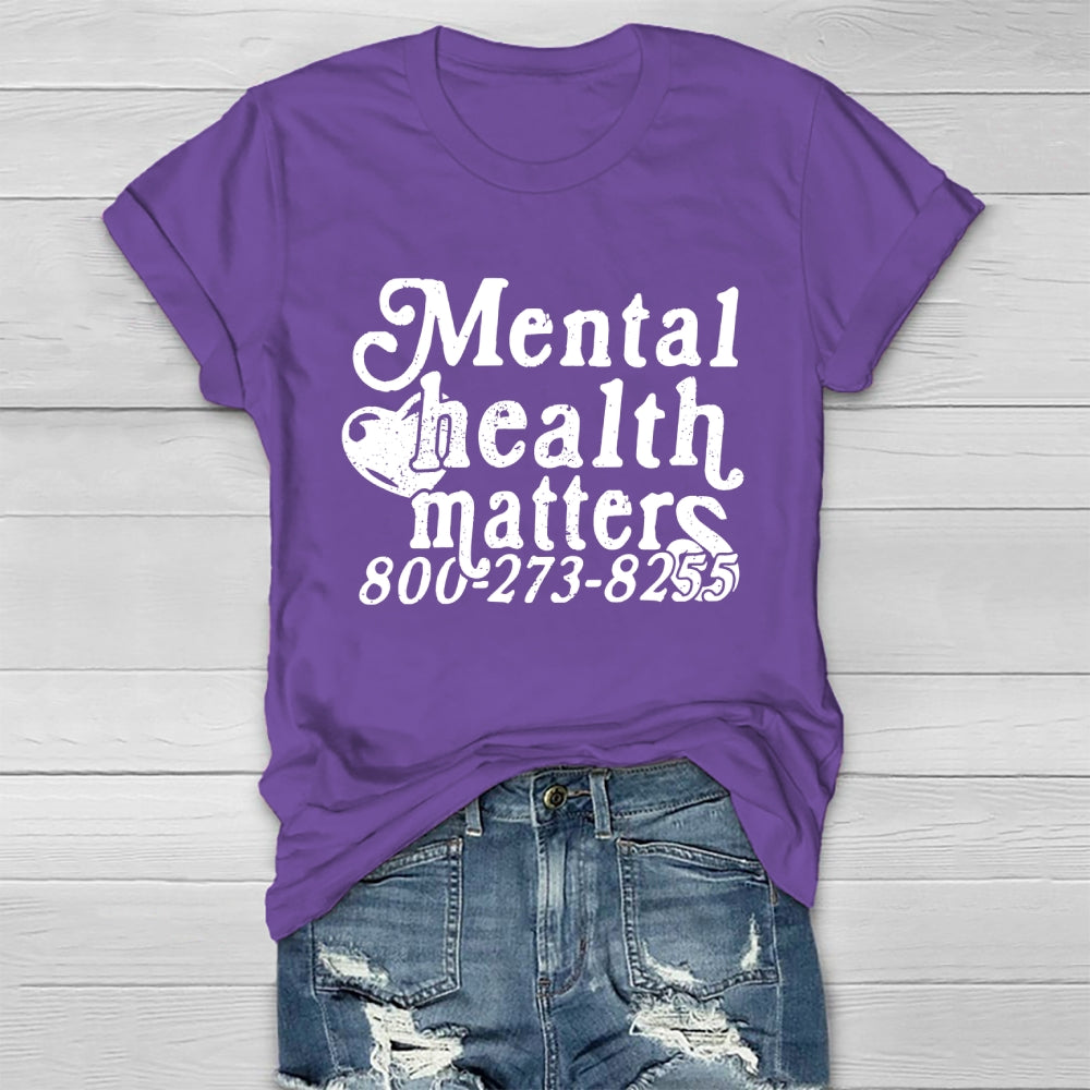 Mental Health Matters Healthwear T-shirt