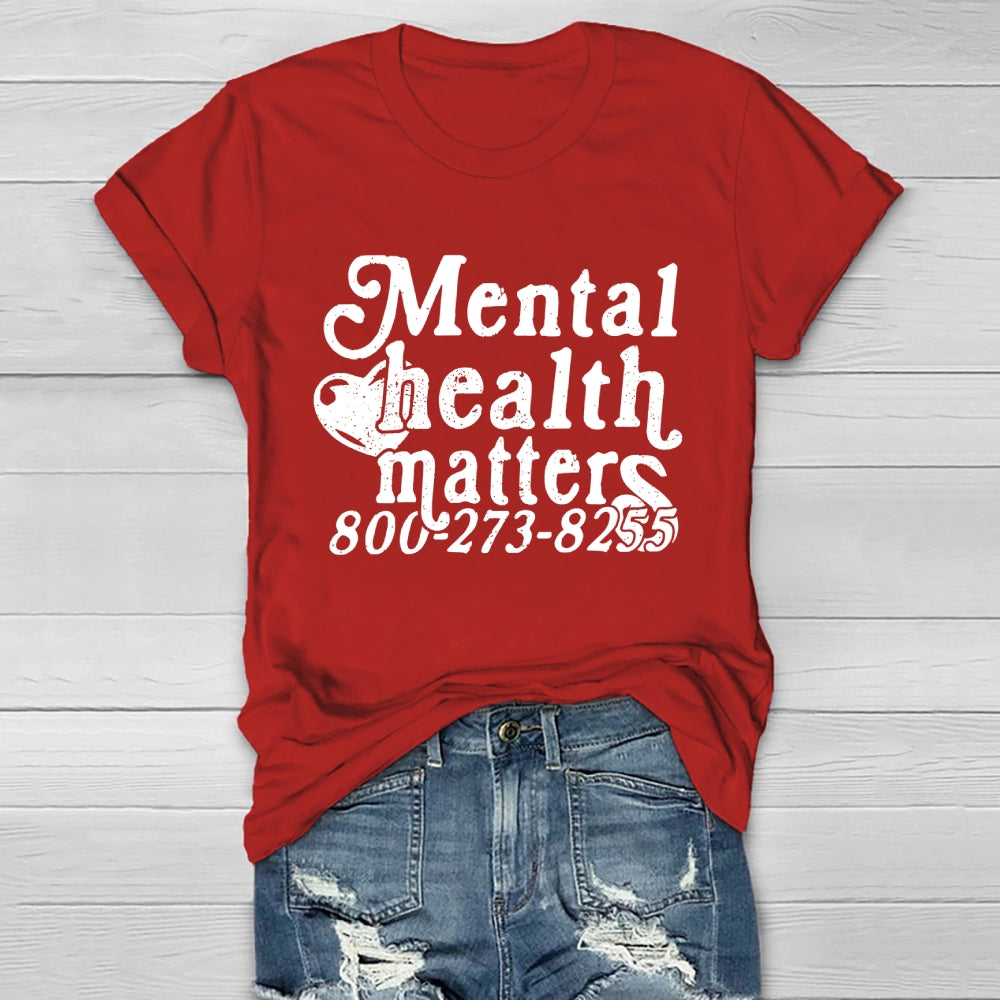 Mental Health Matters Healthwear T-shirt