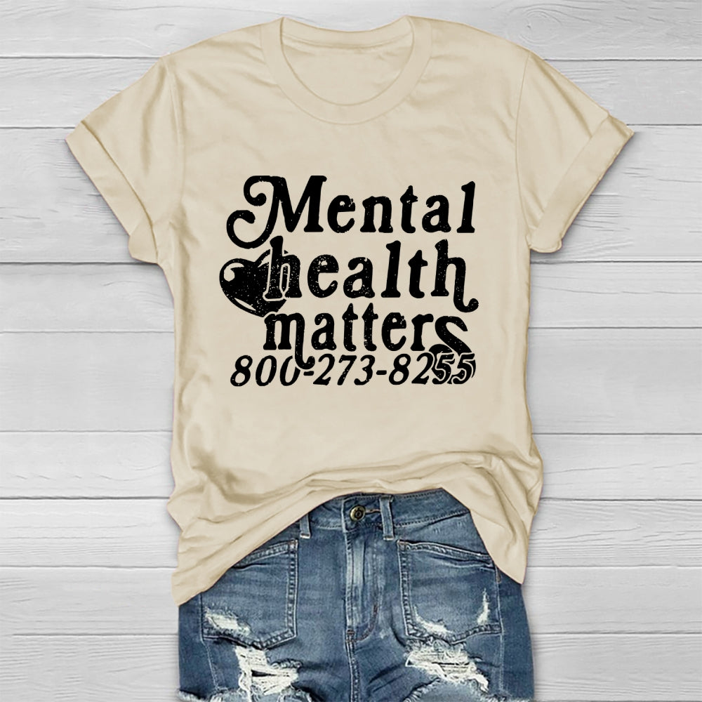 Mental Health Matters Healthwear T-shirt