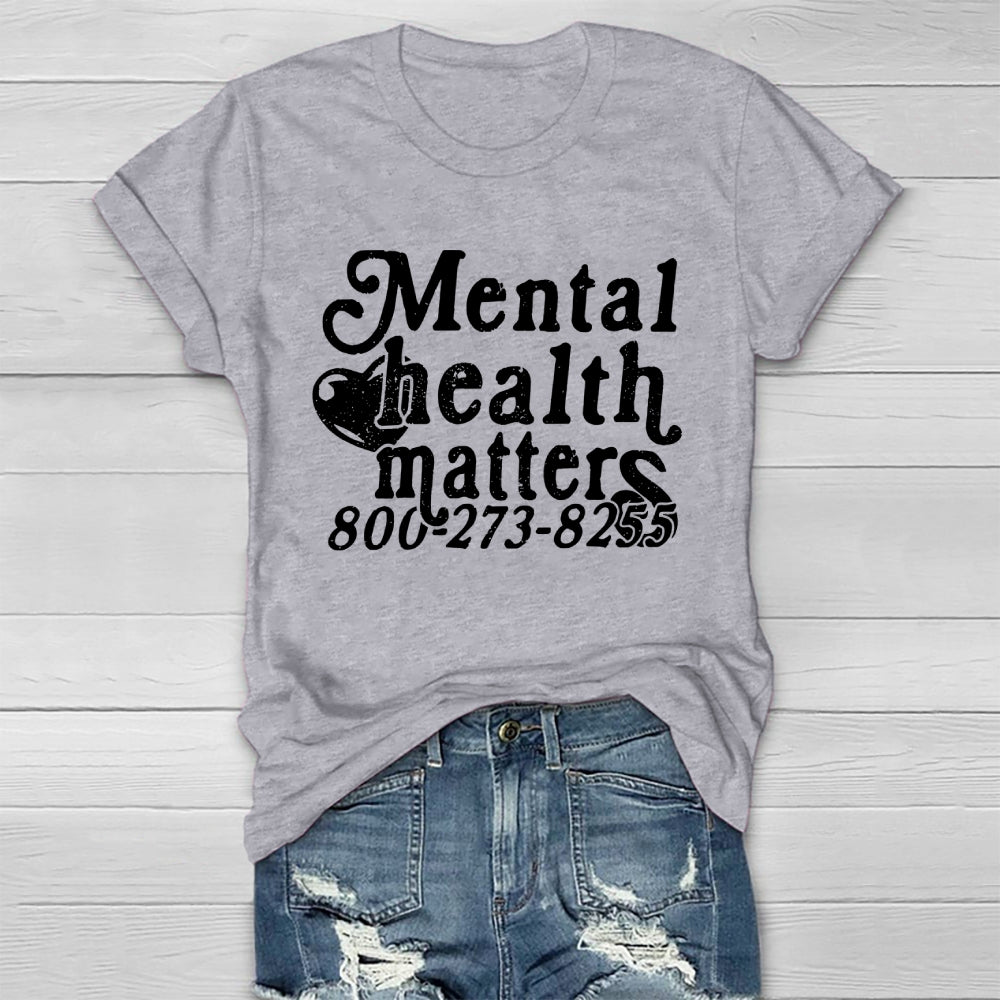Mental Health Matters Healthwear T-shirt
