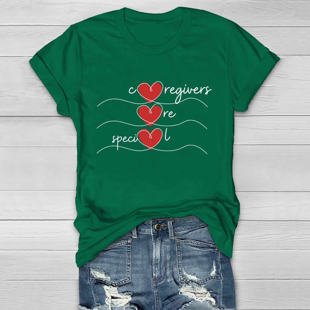 Caregiver Are Special Healthwear T-shirt