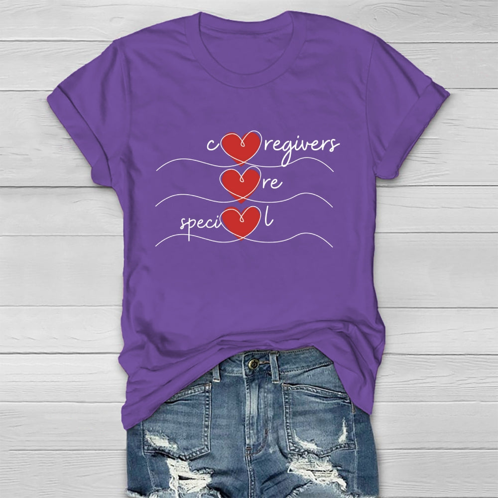 Caregiver Are Special Healthwear T-shirt