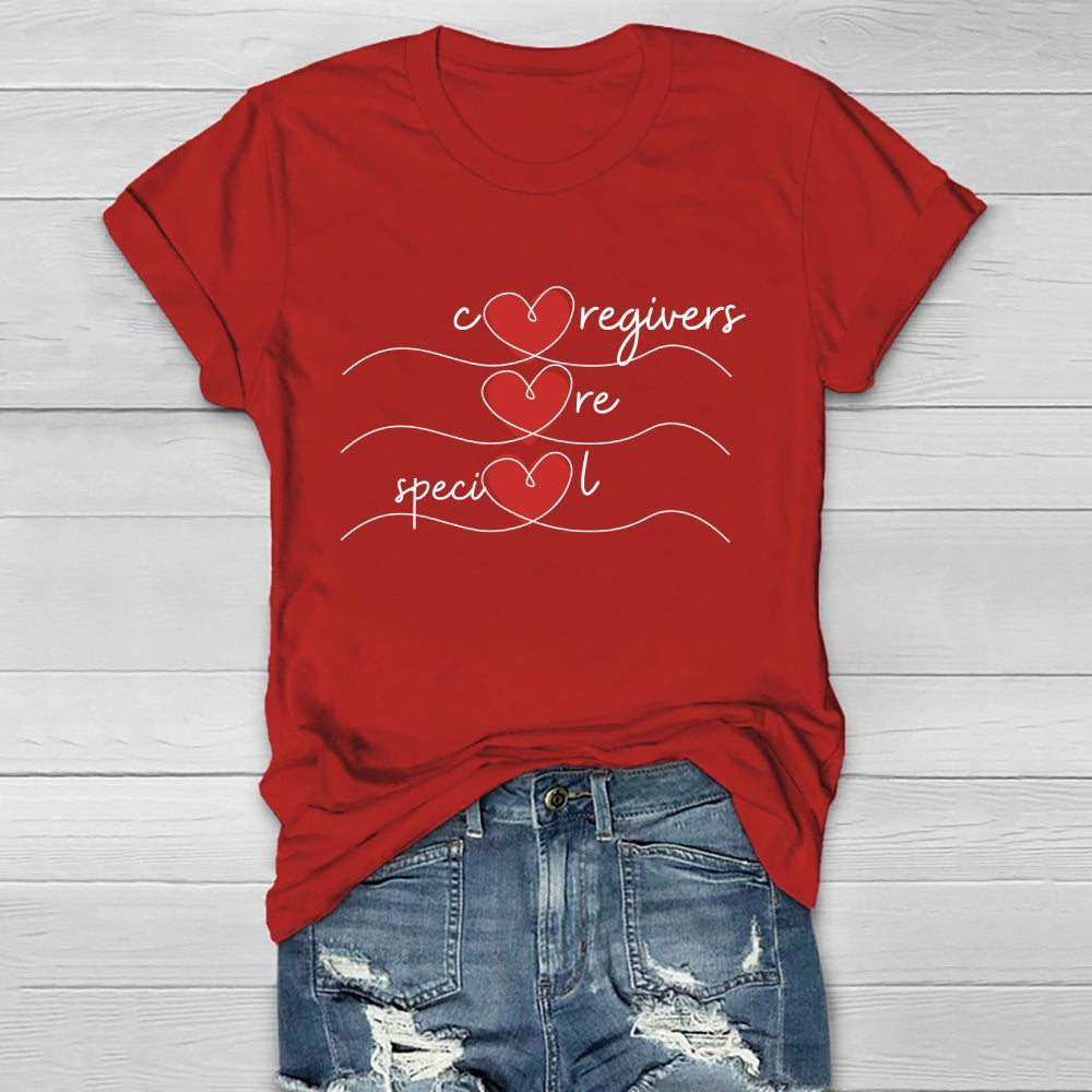 Caregiver Are Special Healthwear T-shirt