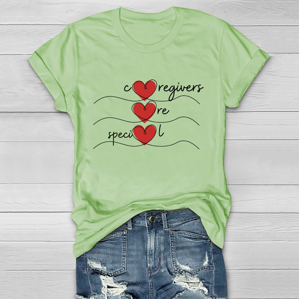 Caregiver Are Special Healthwear T-shirt