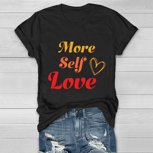 More Self Love Healthwear T-shirt
