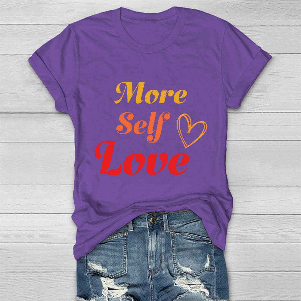 More Self Love Healthwear T-shirt