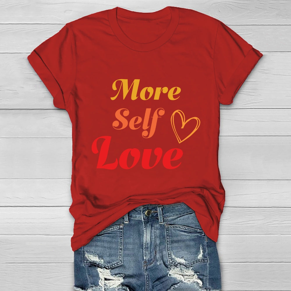 More Self Love Healthwear T-shirt