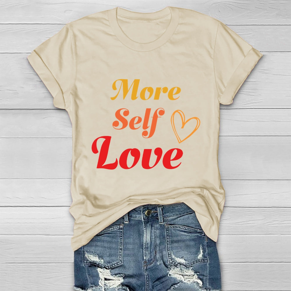 More Self Love Healthwear T-shirt