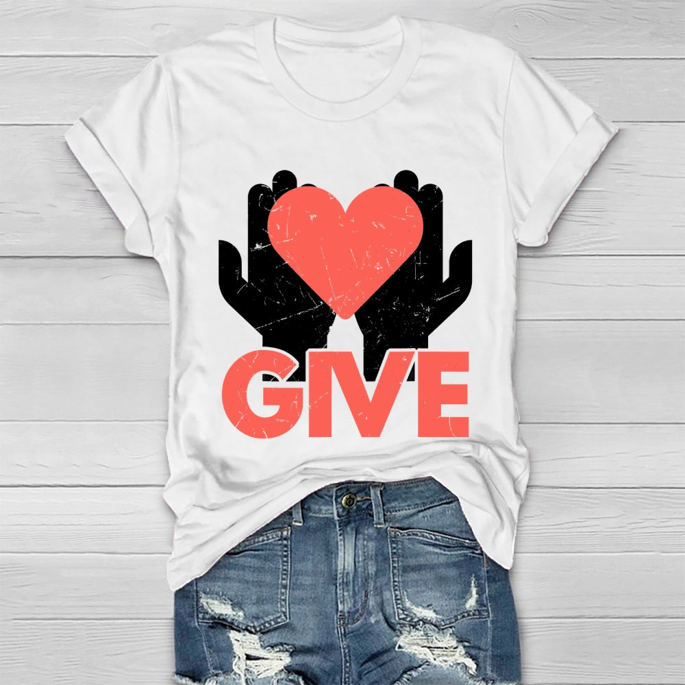 Give Love Healthwear T-shirt