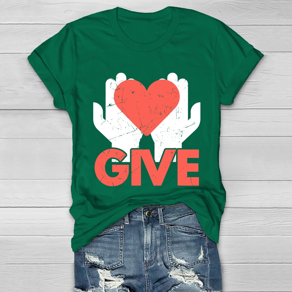 Give Love Healthwear T-shirt