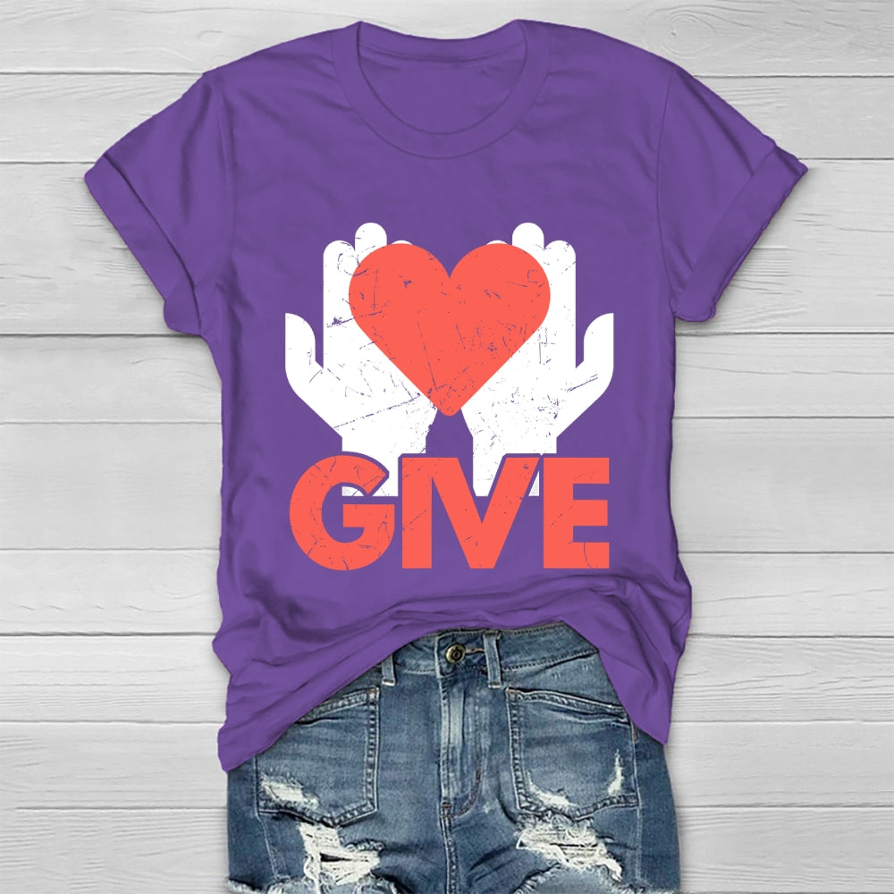 Give Love Healthwear T-shirt