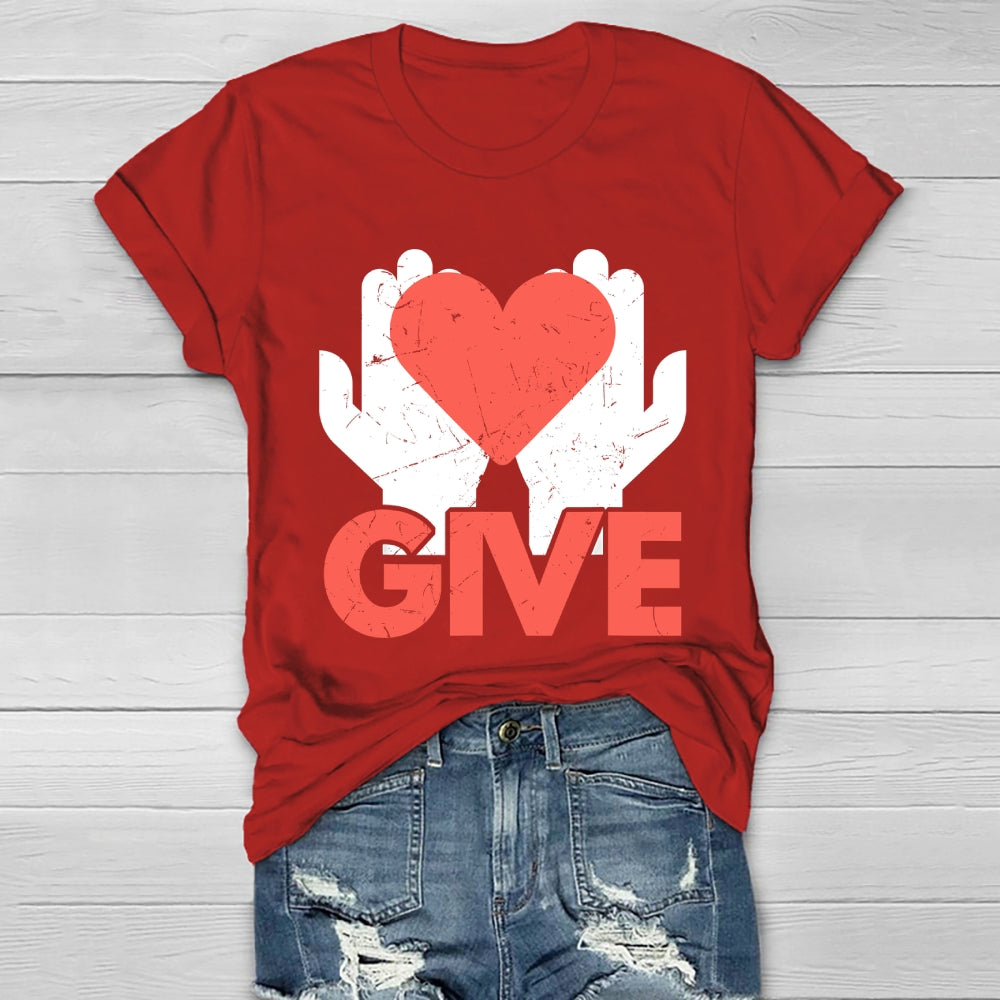 Give Love Healthwear T-shirt