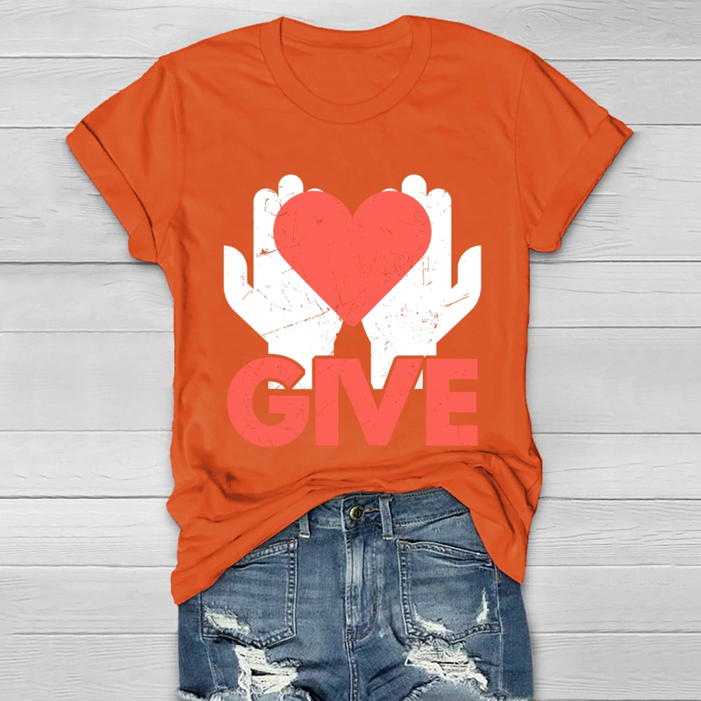 Give Love Healthwear T-shirt