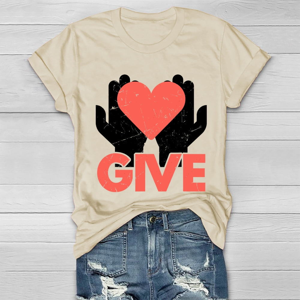 Give Love Healthwear T-shirt