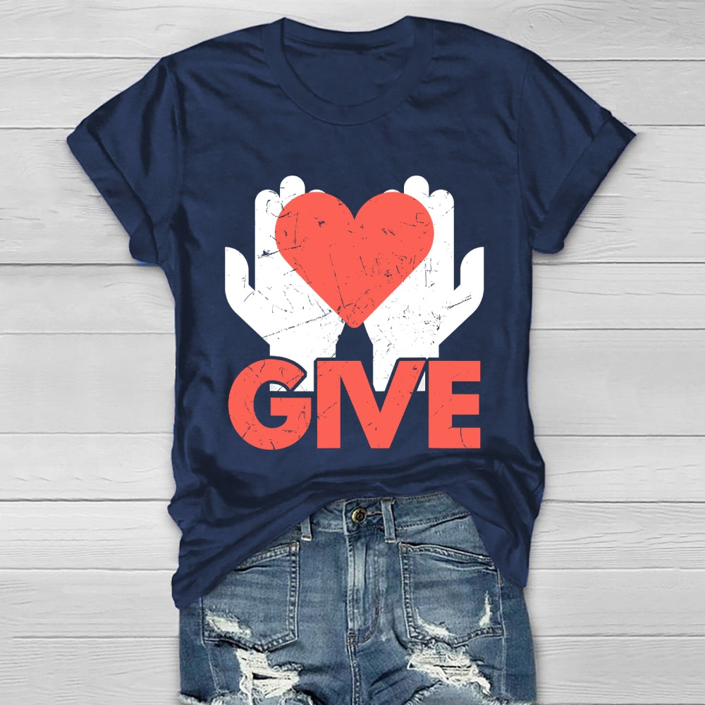 Give Love Healthwear T-shirt