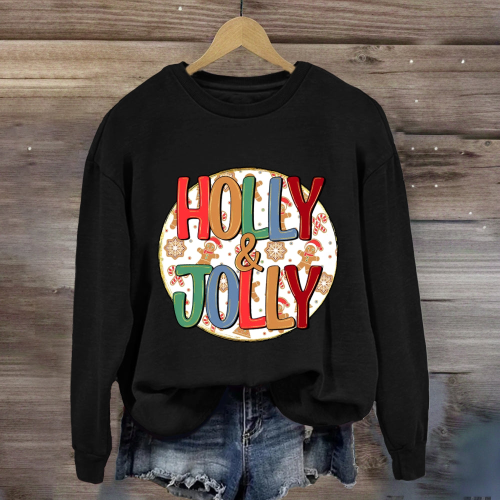 Holly And Jolly Christmas Sweatshirt