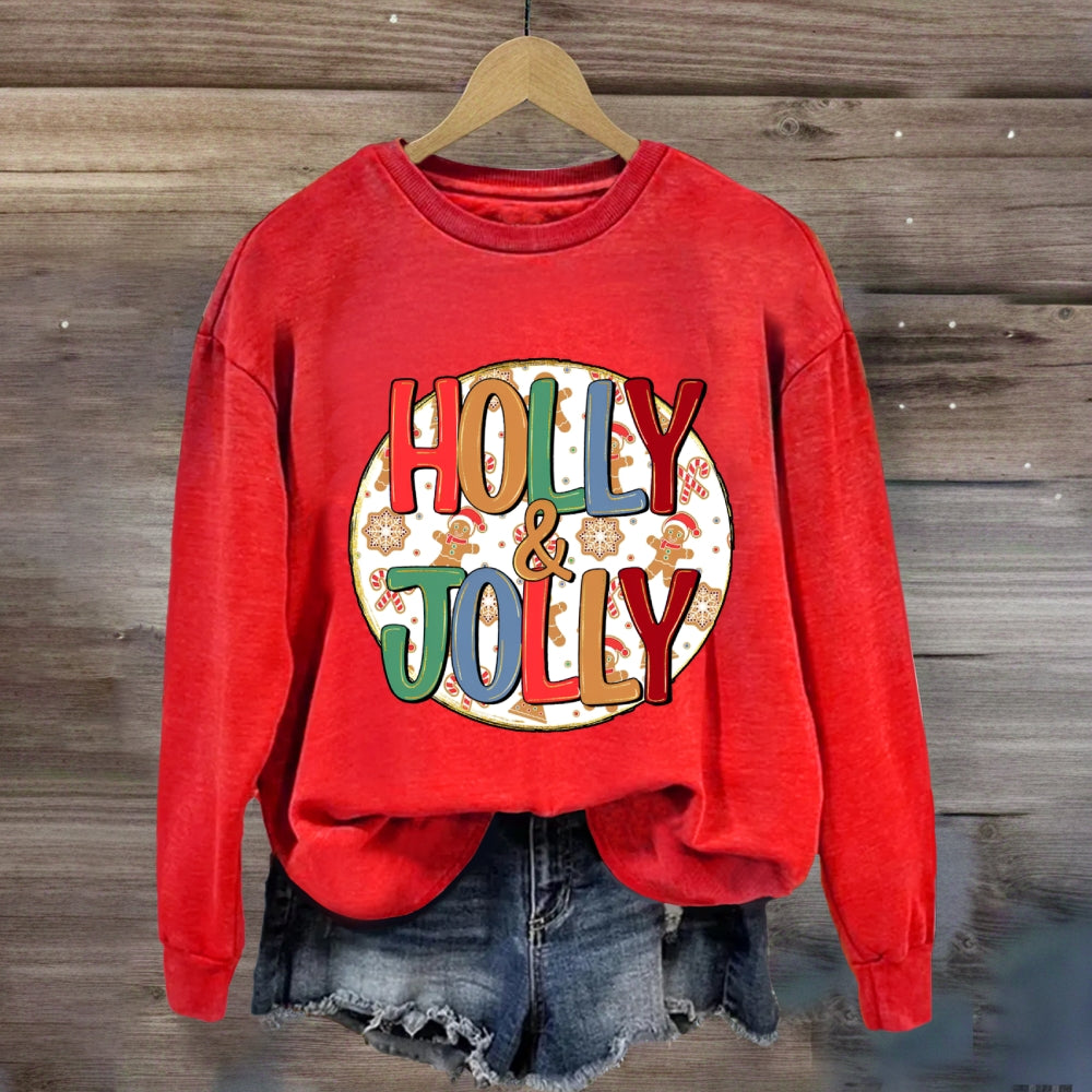 Holly And Jolly Christmas Sweatshirt
