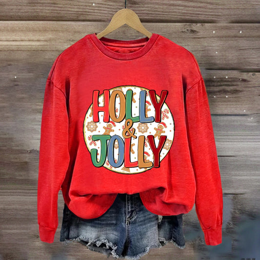 Holly And Jolly Christmas Sweatshirt