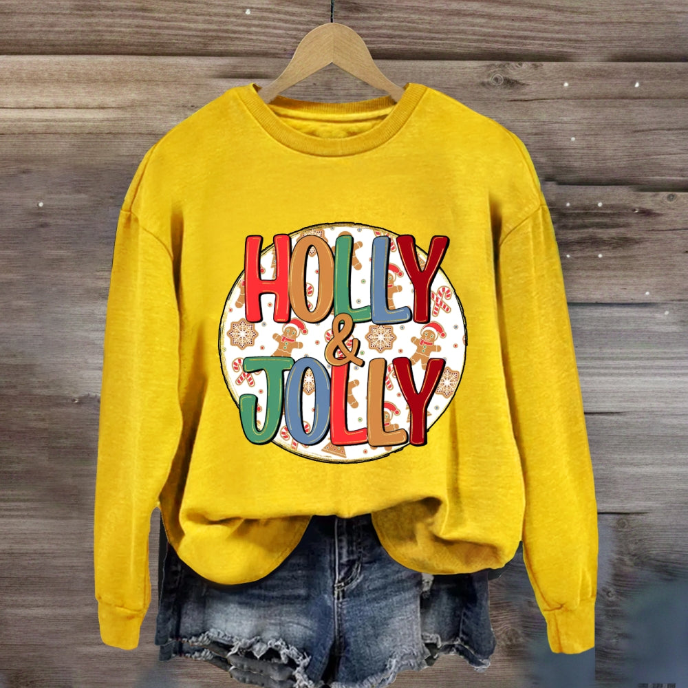 Holly And Jolly Christmas Sweatshirt