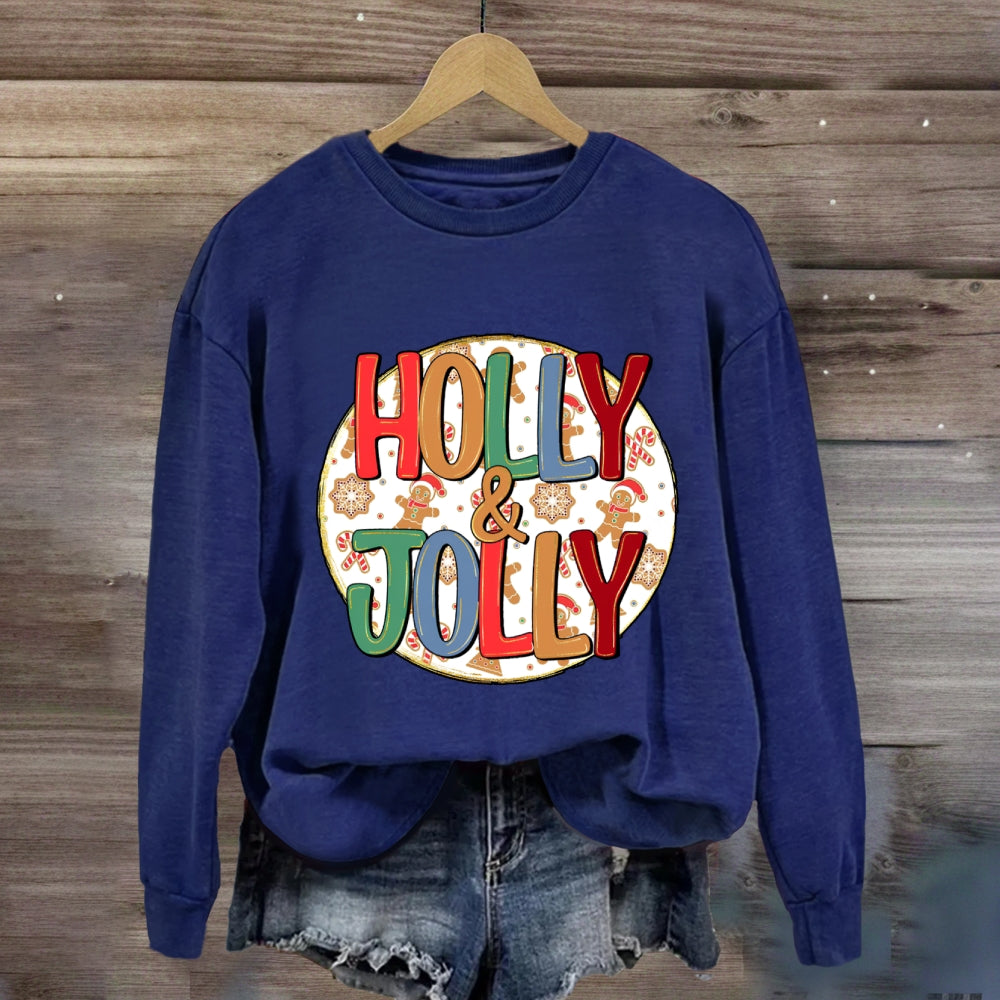 Holly And Jolly Christmas Sweatshirt