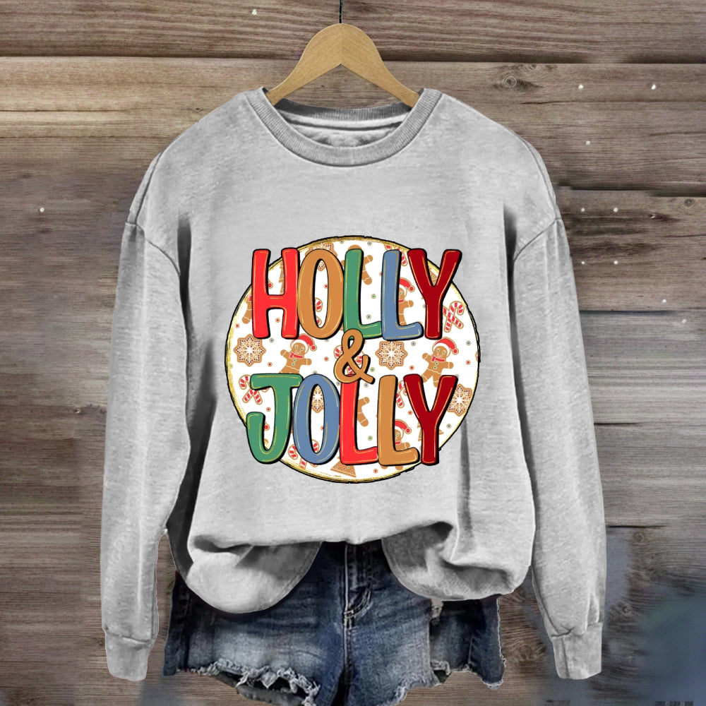 Holly And Jolly Christmas Sweatshirt