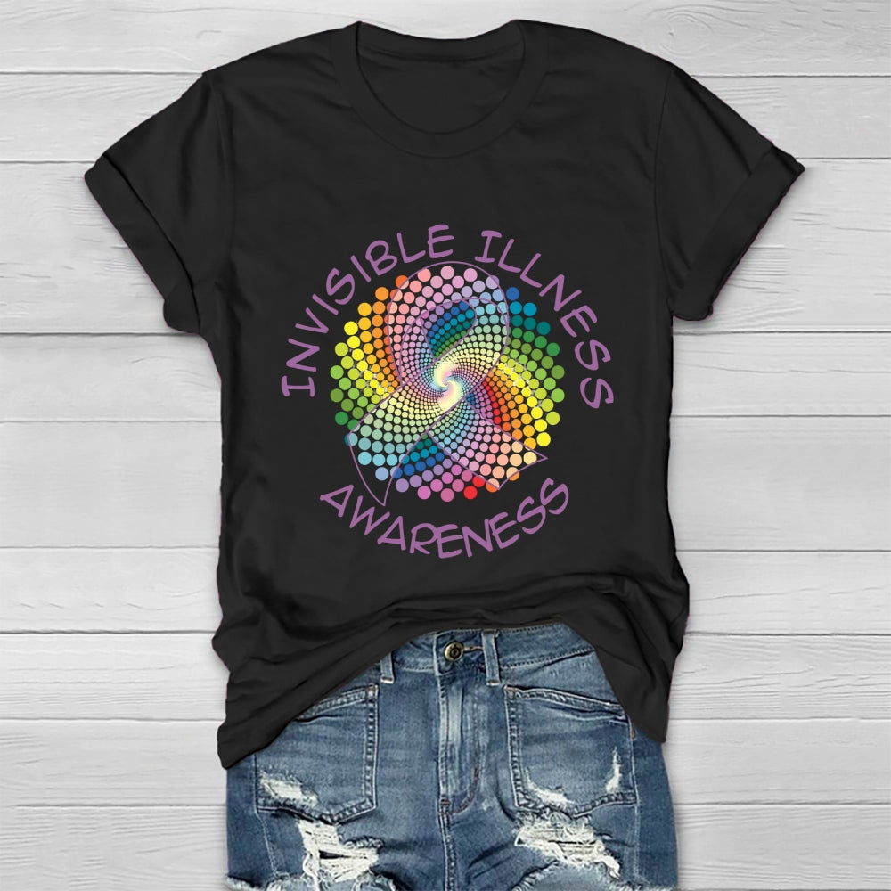 Invisible Illness Awareness  Healthwear T-shirt