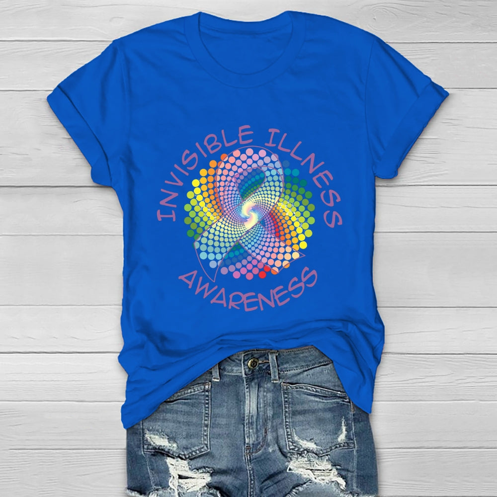 Invisible Illness Awareness  Healthwear T-shirt